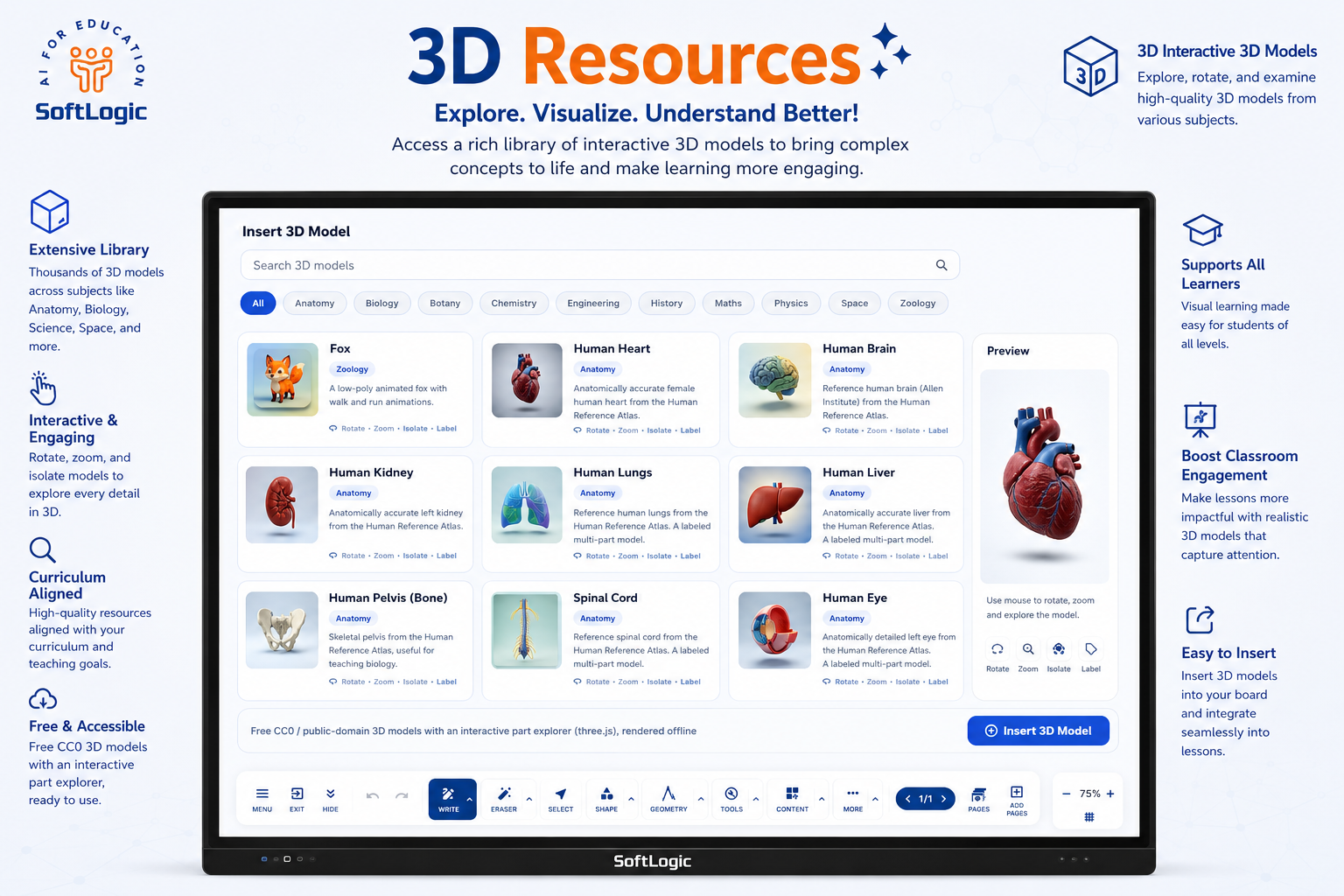 3D Learning Models